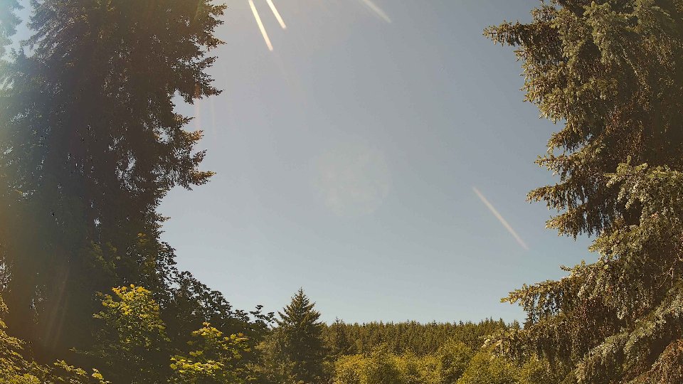 Pacific Northwest skyline timelapse frame from Jun 11th, 2026 at 12:45 PM