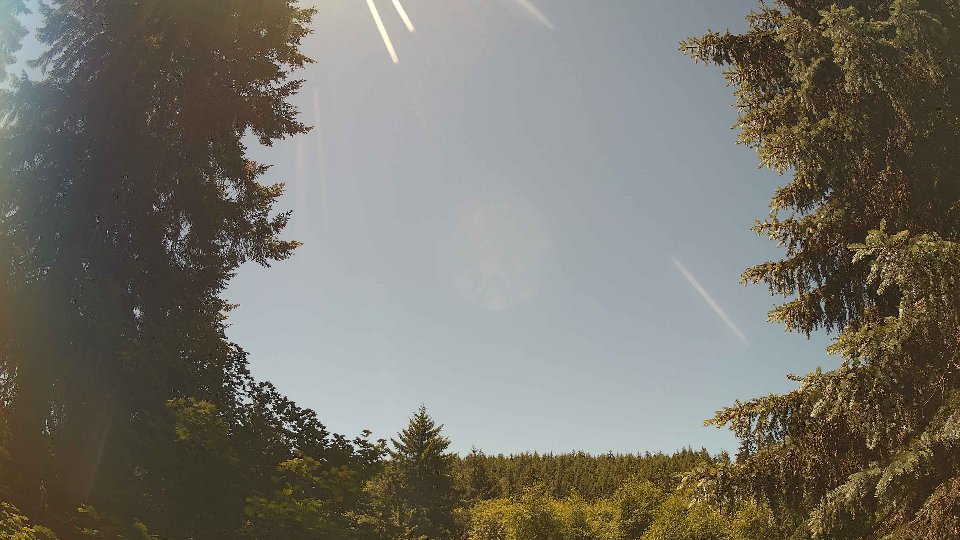 Pacific Northwest skyline timelapse frame from Jun 11th, 2026 at 1:00 PM