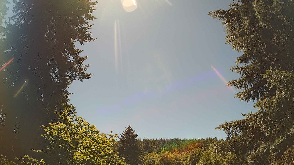 Pacific Northwest skyline timelapse frame from Jun 11th, 2026 at 1:45 PM