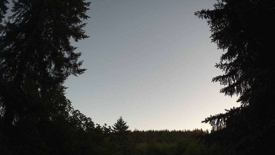 Pacific Northwest skyline timelapse frame from Jun 11th, 2026 at 8:45 PM