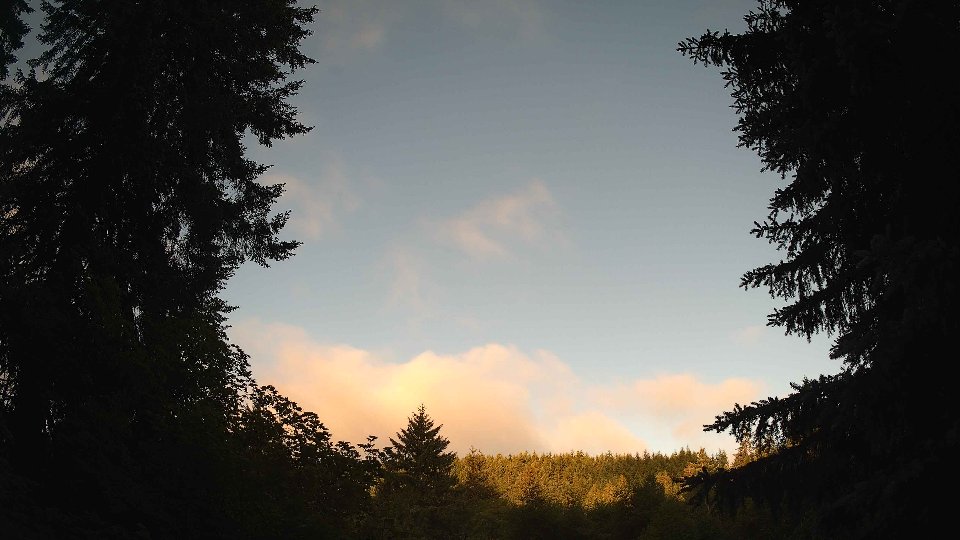 Pacific Northwest skyline timelapse frame from Jun 12th, 2026 at 6:15 AM