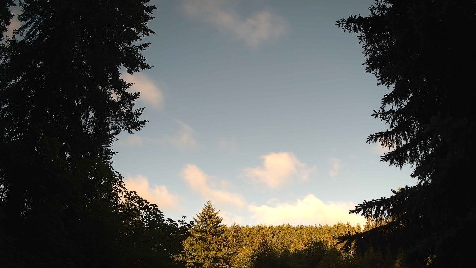Pacific Northwest skyline timelapse frame from Jun 12th, 2026 at 7:15 AM