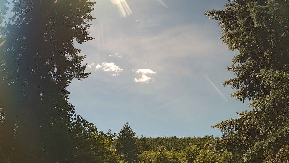 Pacific Northwest skyline timelapse frame from Jun 12th, 2026 at 1:15 PM