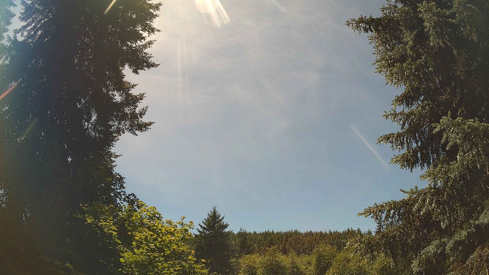 Pacific Northwest skyline timelapse frame from Jun 12th, 2026 at 1:30 PM