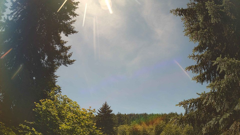 Pacific Northwest skyline timelapse frame from Jun 12th, 2026 at 1:45 PM