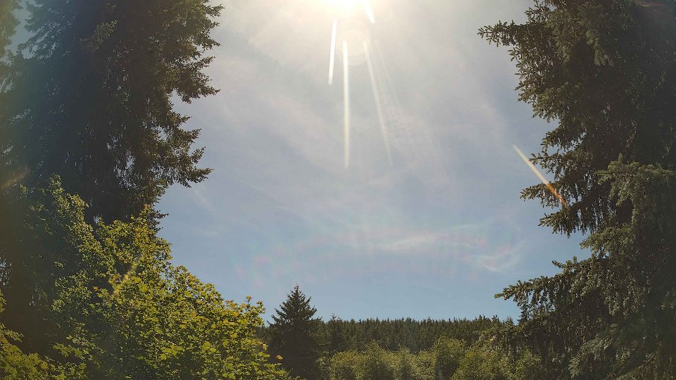 Pacific Northwest skyline timelapse frame from Jun 12th, 2026 at 2:45 PM