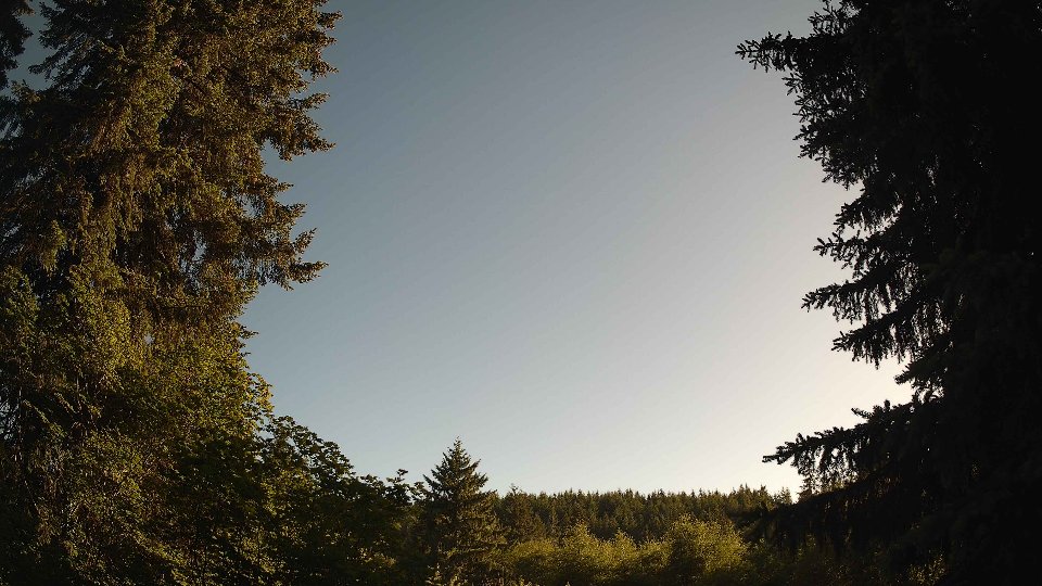 Pacific Northwest skyline timelapse frame from Jun 12th, 2026 at 6:45 PM