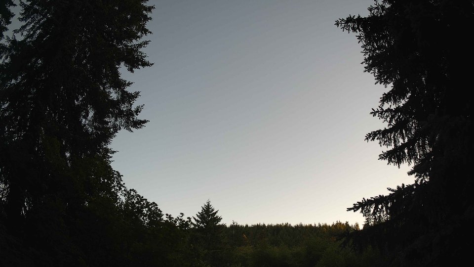 Pacific Northwest skyline timelapse frame from Jun 12th, 2026 at 8:30 PM