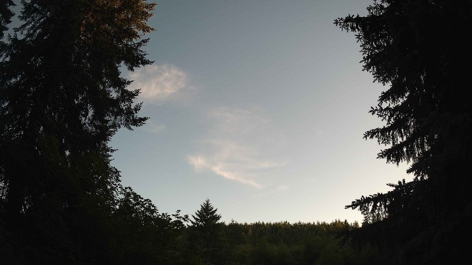Pacific Northwest skyline timelapse on Jun 13, 2026 at 8:00 PM