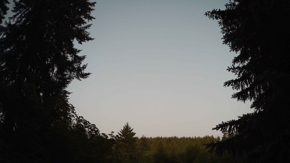 Pacific Northwest skyline timelapse on Jun 13, 2026 at 5:00 AM