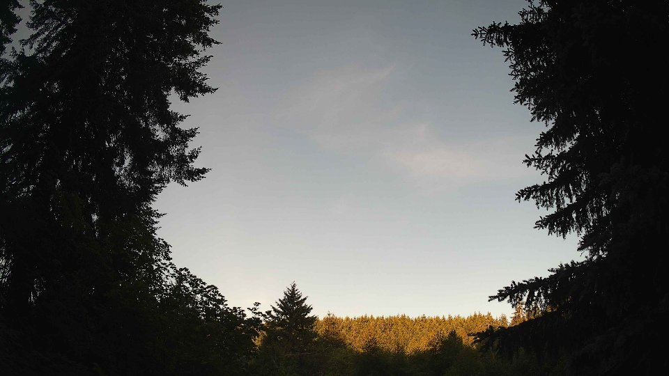 Pacific Northwest skyline timelapse frame from Jun 15th, 2026 at 6:15 AM
