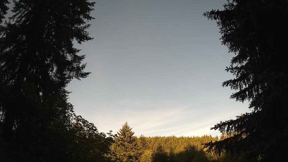 Pacific Northwest skyline timelapse frame from Jun 15th, 2026 at 7:30 AM