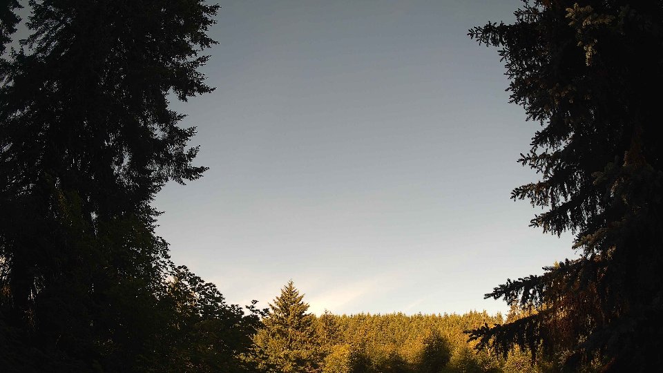 Pacific Northwest skyline timelapse frame from Jun 15th, 2026 at 7:45 AM