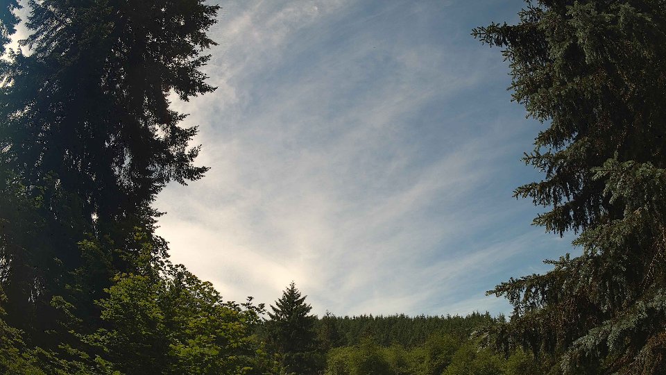 Pacific Northwest skyline timelapse frame from Jun 15th, 2026 at 12:15 PM