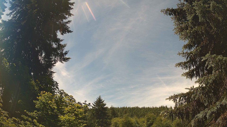 Pacific Northwest skyline timelapse frame from Jun 15th, 2026 at 12:30 PM