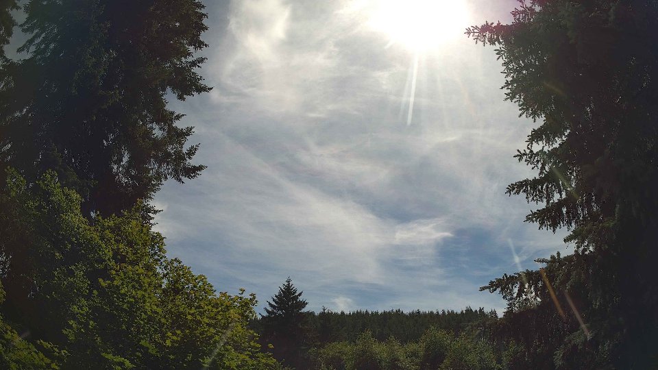 Pacific Northwest skyline timelapse frame from Jun 15th, 2026 at 3:45 PM