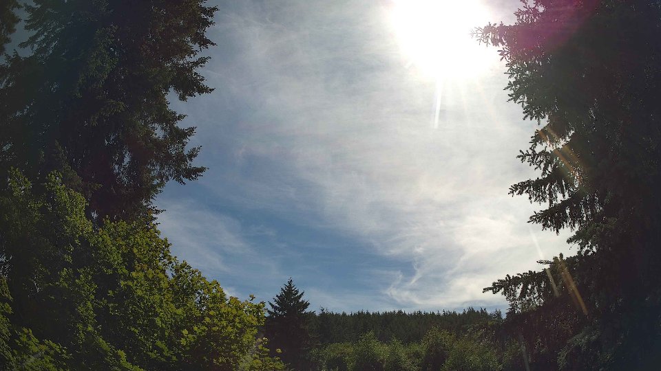 Pacific Northwest skyline timelapse frame from Jun 15th, 2026 at 4:00 PM