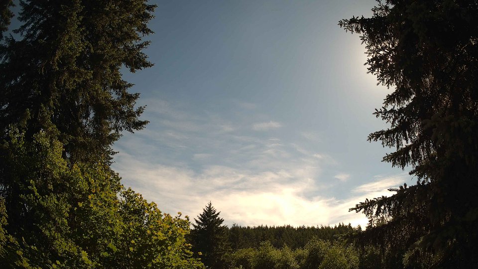 Pacific Northwest skyline timelapse frame from Jun 15th, 2026 at 5:00 PM