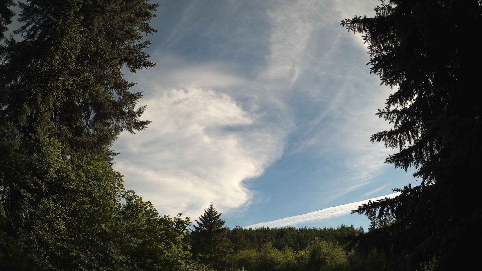 Pacific Northwest skyline timelapse frame from Jun 15th, 2026 at 6:30 PM