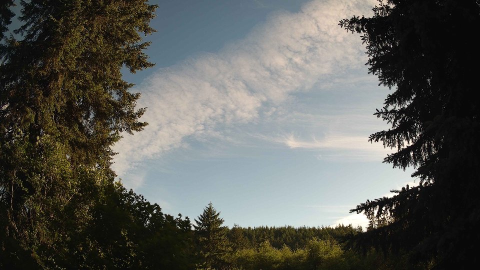 Pacific Northwest skyline timelapse frame from Jun 15th, 2026 at 7:00 PM