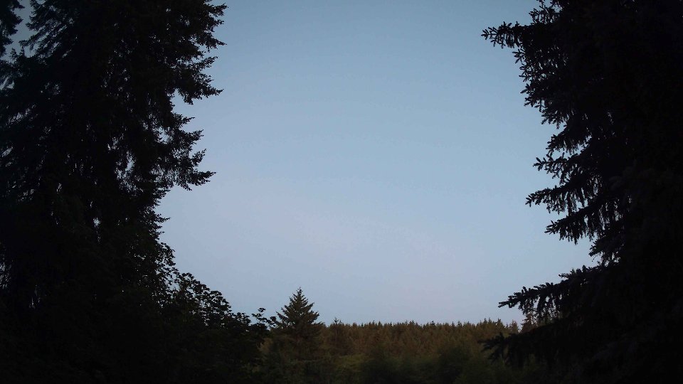 Pacific Northwest skyline timelapse frame from Jun 15th, 2026 at 5:00 AM