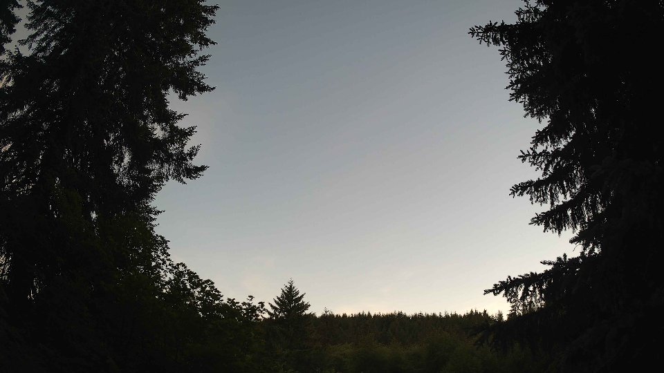 Pacific Northwest skyline timelapse frame from Jun 15th, 2026 at 9:00 PM