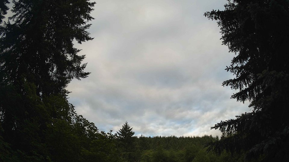 Pacific Northwest skyline timelapse frame from Jun 16th, 2026 at 7:00 AM