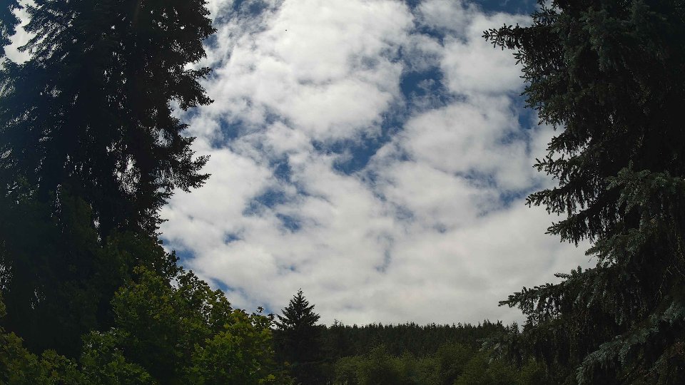 Pacific Northwest skyline timelapse frame from Jun 16th, 2026 at 12:30 PM
