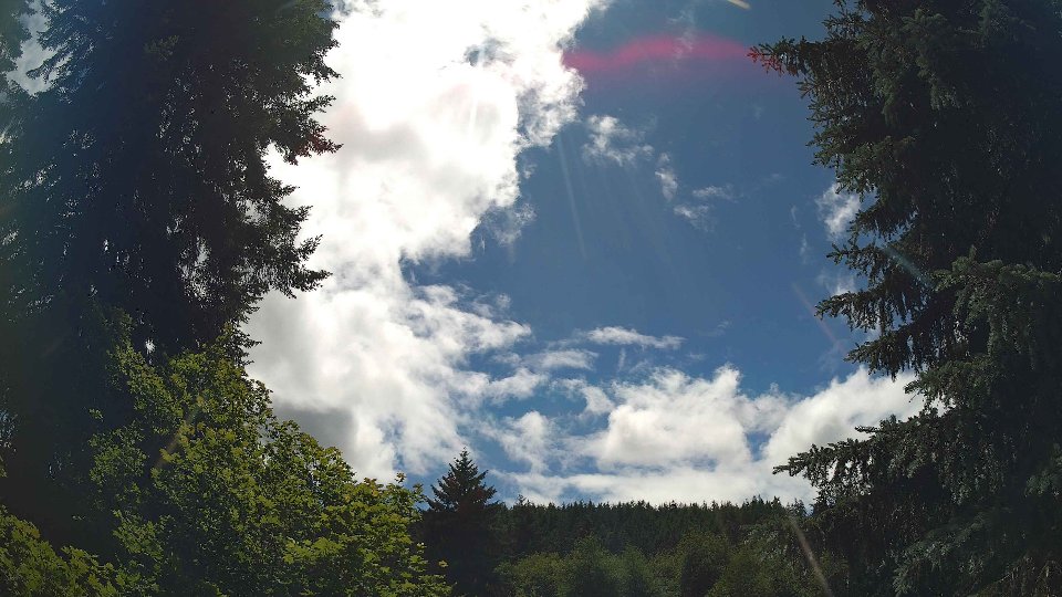 Pacific Northwest skyline timelapse frame from Jun 16th, 2026 at 2:30 PM