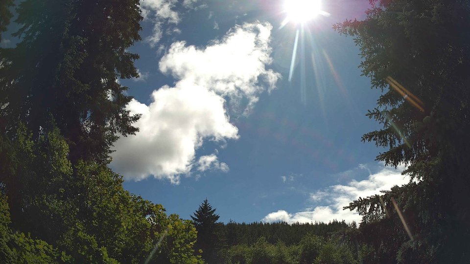 Pacific Northwest skyline timelapse frame from Jun 16th, 2026 at 3:45 PM