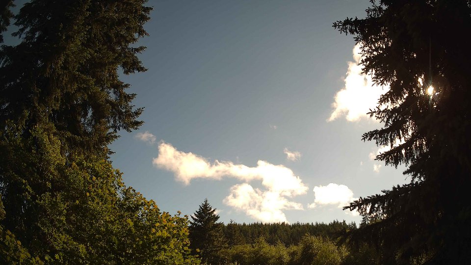 Pacific Northwest skyline timelapse frame from Jun 16th, 2026 at 5:45 PM