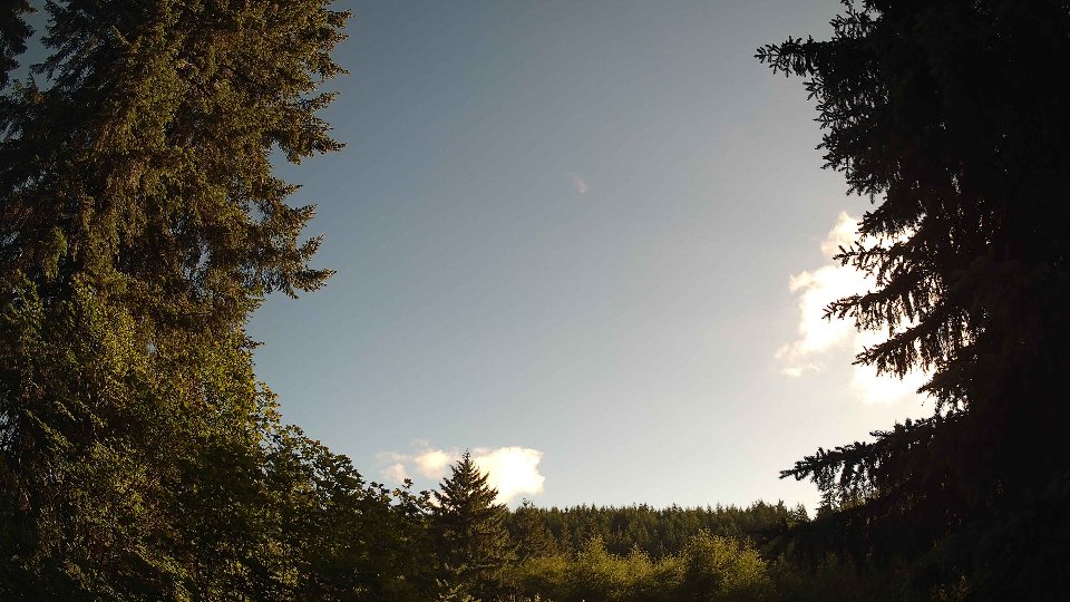 Pacific Northwest skyline timelapse frame from Jun 16th, 2026 at 6:45 PM