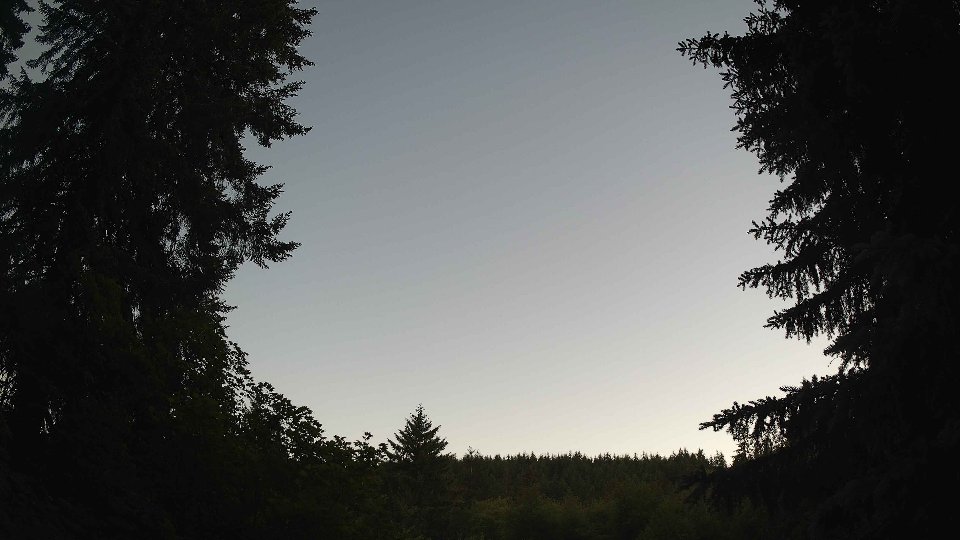 Pacific Northwest skyline timelapse frame from Jun 16th, 2026 at 9:00 PM
