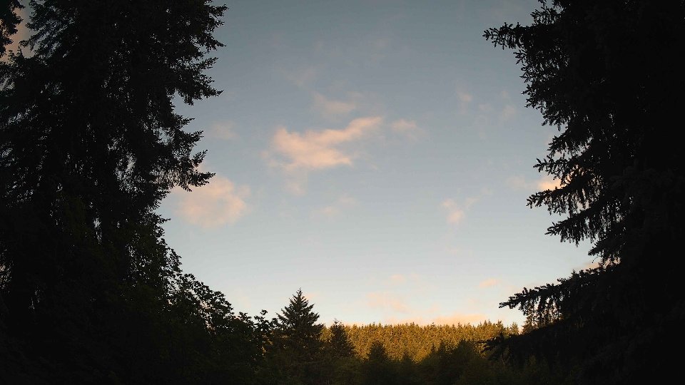 Pacific Northwest skyline timelapse frame from Jun 17th, 2026 at 6:00 AM