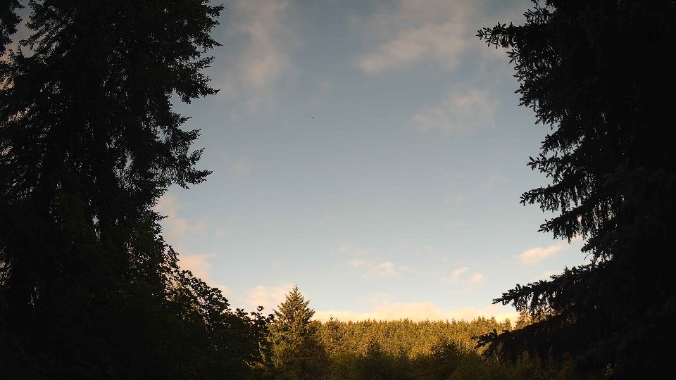 Pacific Northwest skyline timelapse frame from Jun 17th, 2026 at 6:45 AM