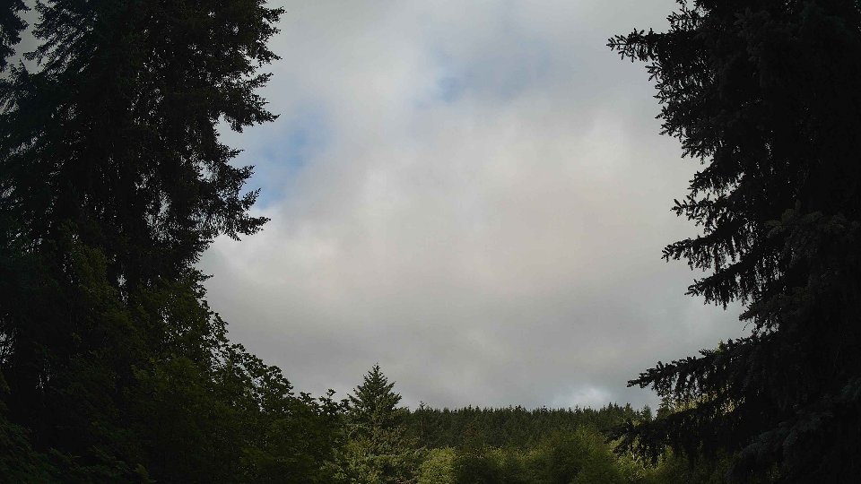 Pacific Northwest skyline timelapse frame from Jun 17th, 2026 at 7:30 AM