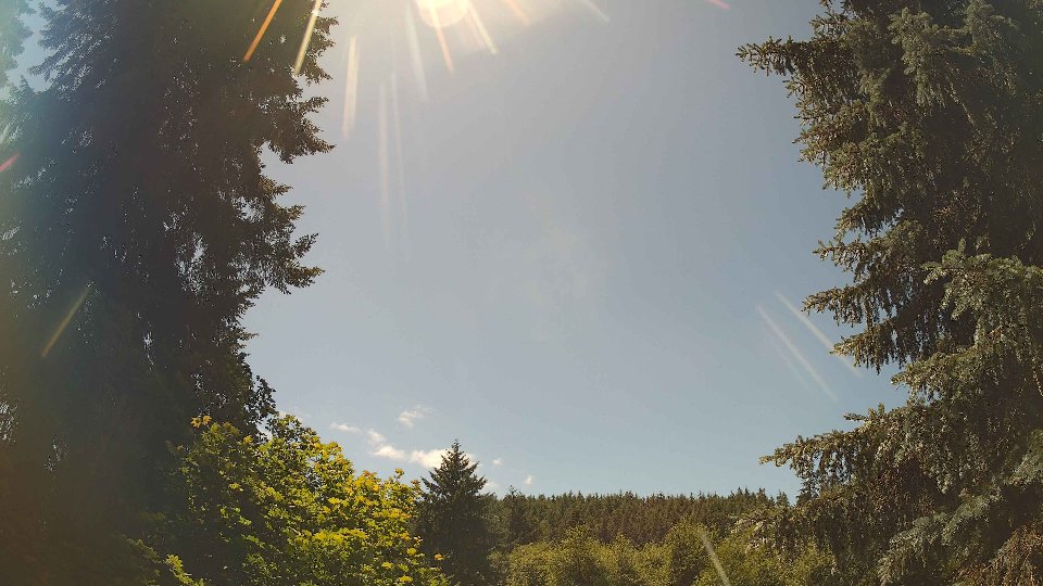 Pacific Northwest skyline timelapse frame from Jun 17th, 2026 at 1:30 PM