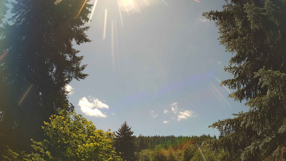 Pacific Northwest skyline timelapse frame from Jun 17th, 2026 at 1:45 PM