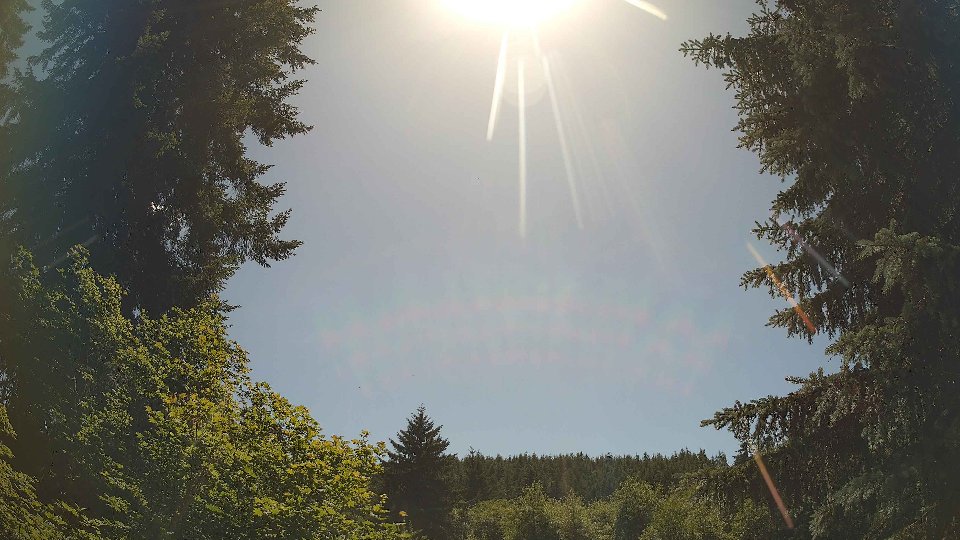Pacific Northwest skyline timelapse frame from Jun 17th, 2026 at 3:00 PM
