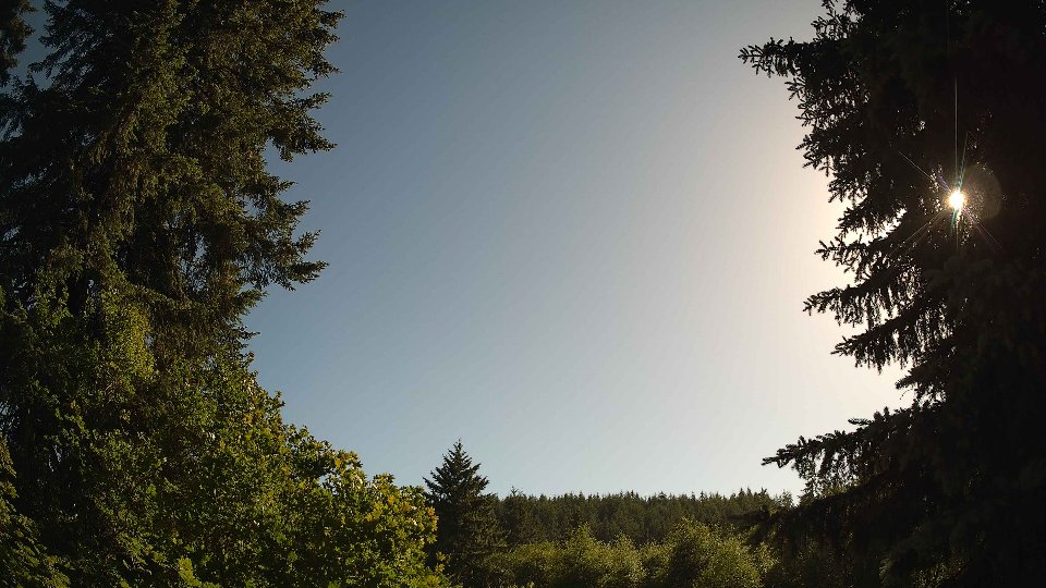 Pacific Northwest skyline timelapse frame from Jun 17th, 2026 at 5:45 PM