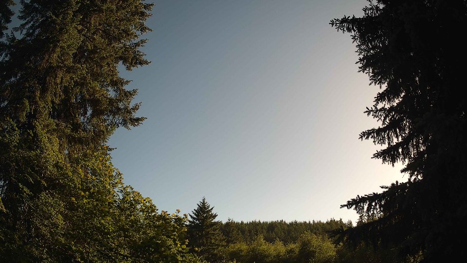 Pacific Northwest skyline timelapse frame from Jun 17th, 2026 at 6:30 PM