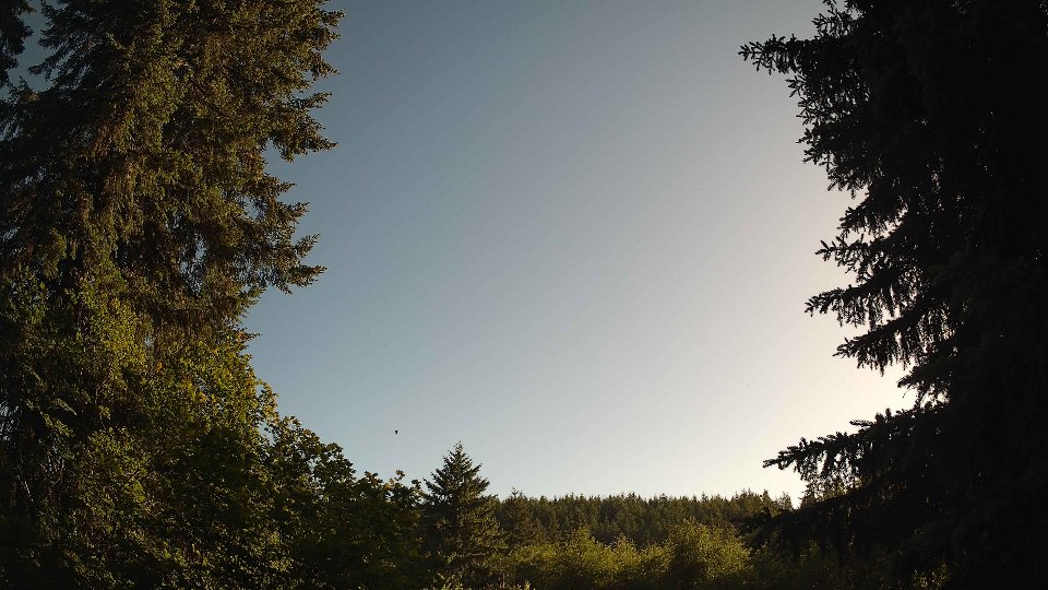 Pacific Northwest skyline timelapse frame from Jun 17th, 2026 at 6:45 PM