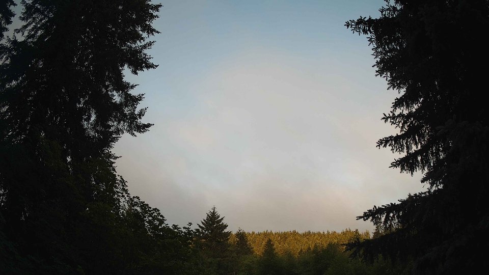 Pacific Northwest skyline timelapse frame from Jun 18th, 2026 at 5:45 AM