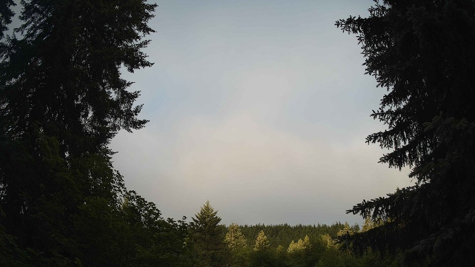 Pacific Northwest skyline timelapse frame from Jun 18th, 2026 at 6:30 AM