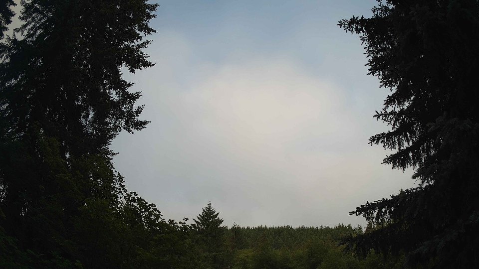 Pacific Northwest skyline timelapse frame from Jun 18th, 2026 at 6:45 AM