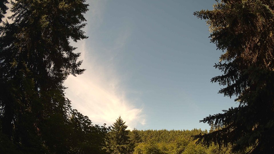 Pacific Northwest skyline timelapse frame from Jun 18th, 2026 at 11:00 AM