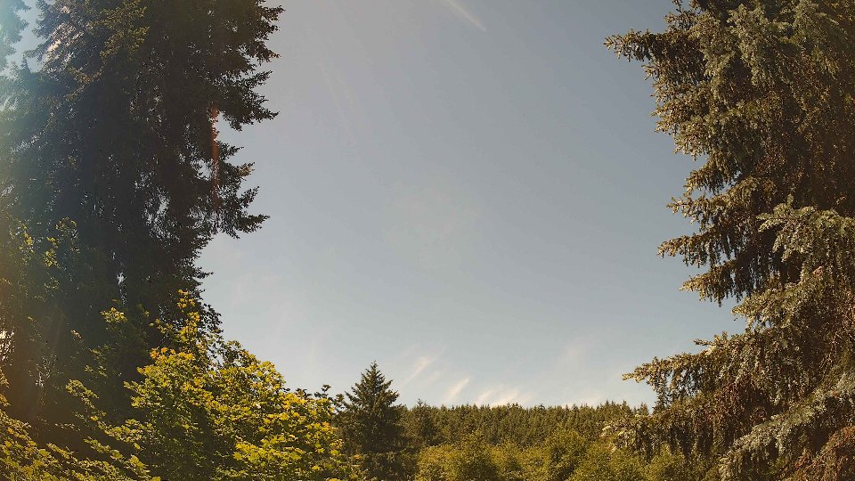 Pacific Northwest skyline timelapse frame from Jun 18th, 2026 at 12:15 PM