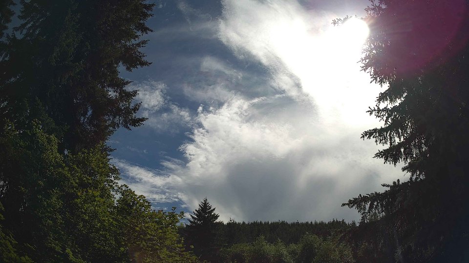 Pacific Northwest skyline timelapse frame from Jun 18th, 2026 at 4:30 PM