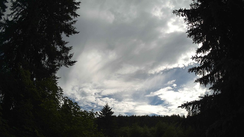 Pacific Northwest skyline timelapse frame from Jun 18th, 2026 at 5:00 PM