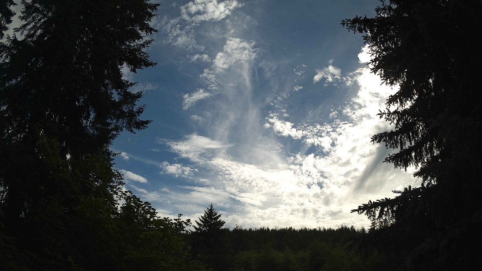 Pacific Northwest skyline timelapse frame from Jun 18th, 2026 at 5:15 PM
